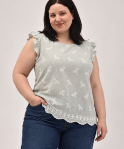 73055 - Musculosa Patrice - Broderie