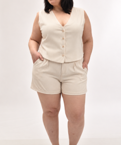 74011 - Conjunto Michelle - Lino C/ Elástico